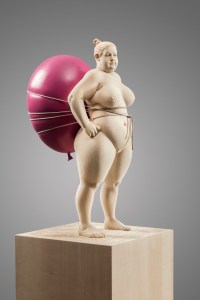 Eco space shuttle / 169 x 35 x 40 cm / limewood / 2019