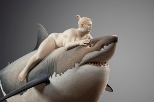 Fat and furious / 170 x 147 x 95 cm / limewood / 2020